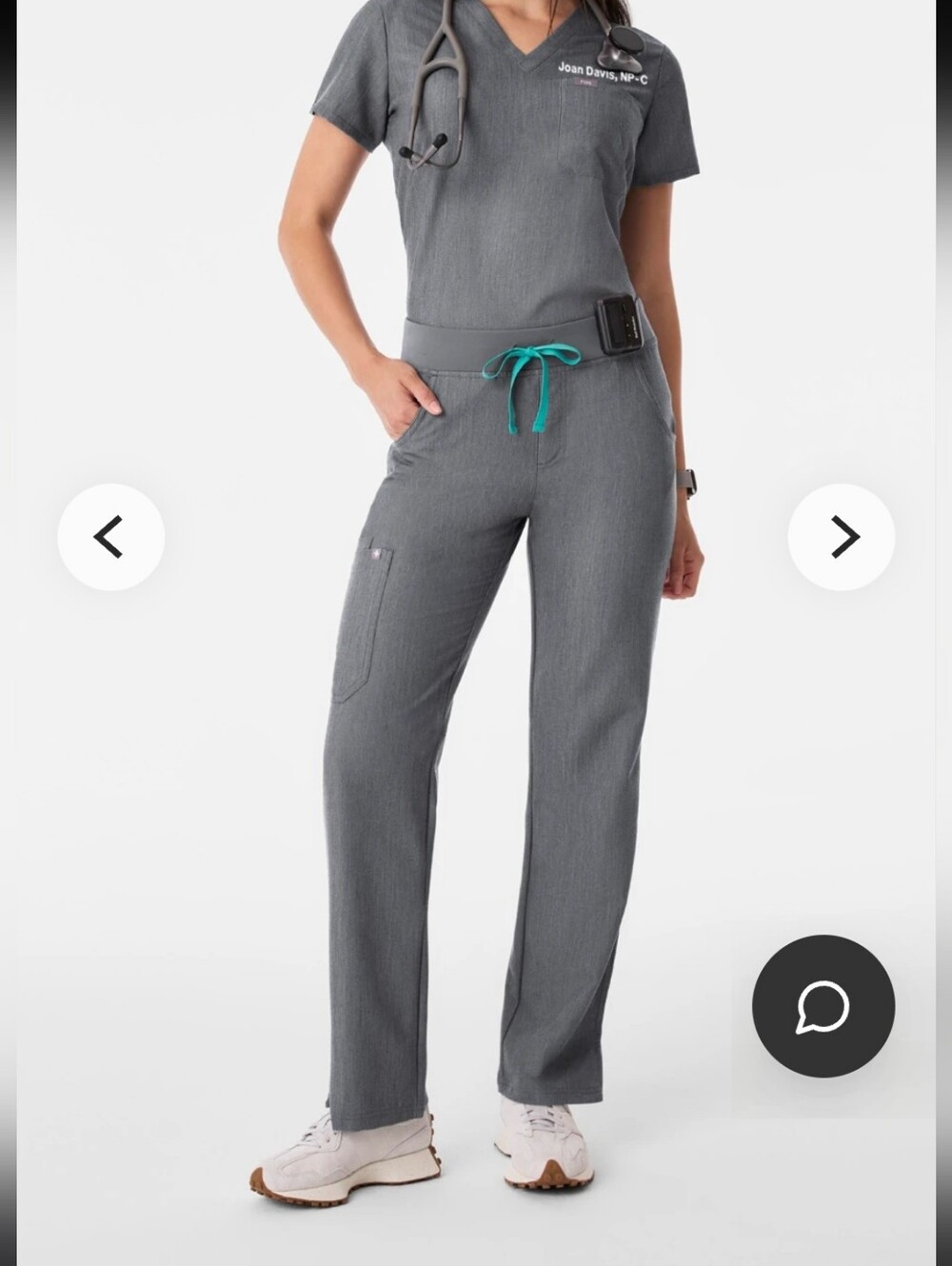 Kade Straight-Leg Scrub Trouser And Top Set